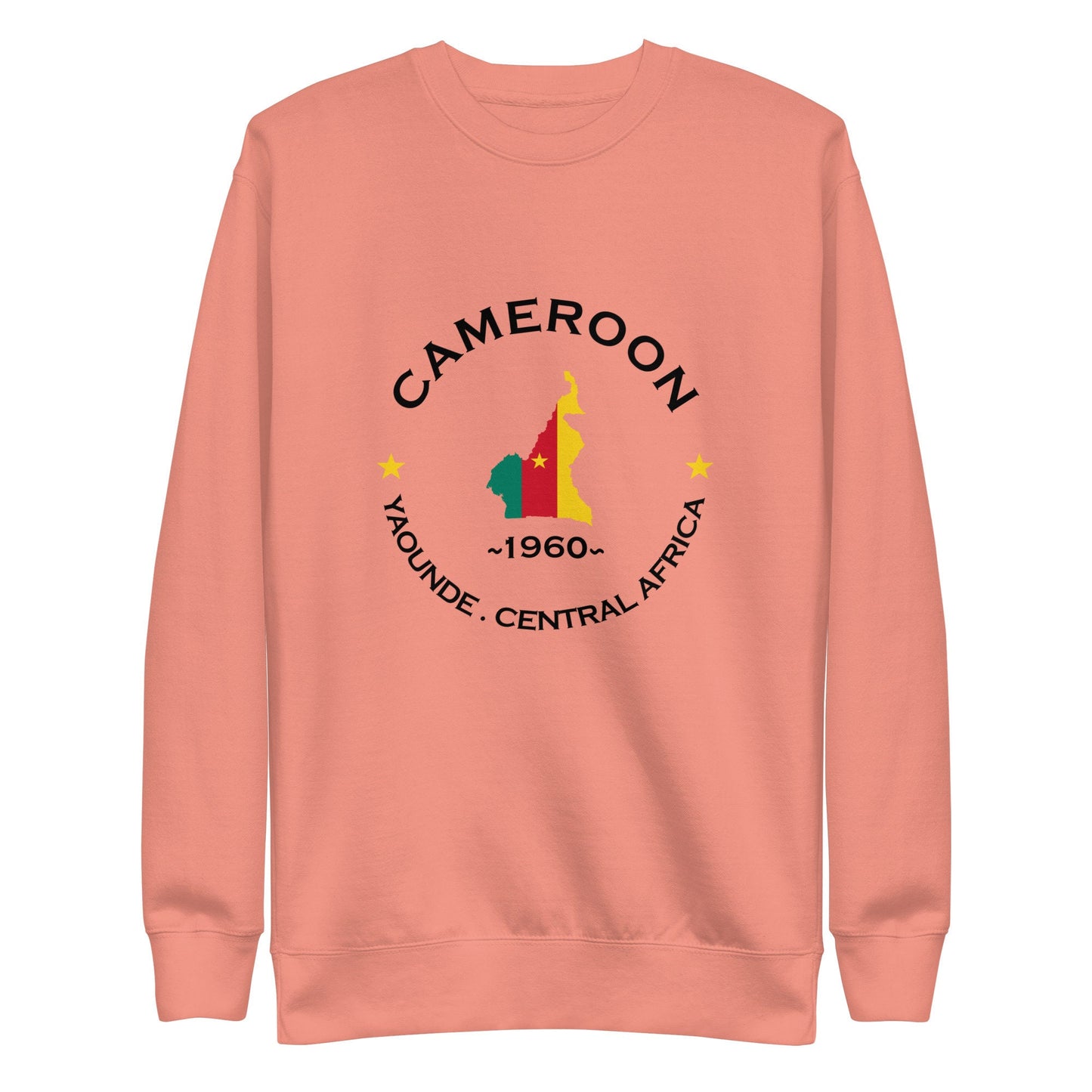 Cameroonian Unisex Premium Sweatshirt,African Tshirt,Africans in Diaspora,African American,African Couples,African Families,