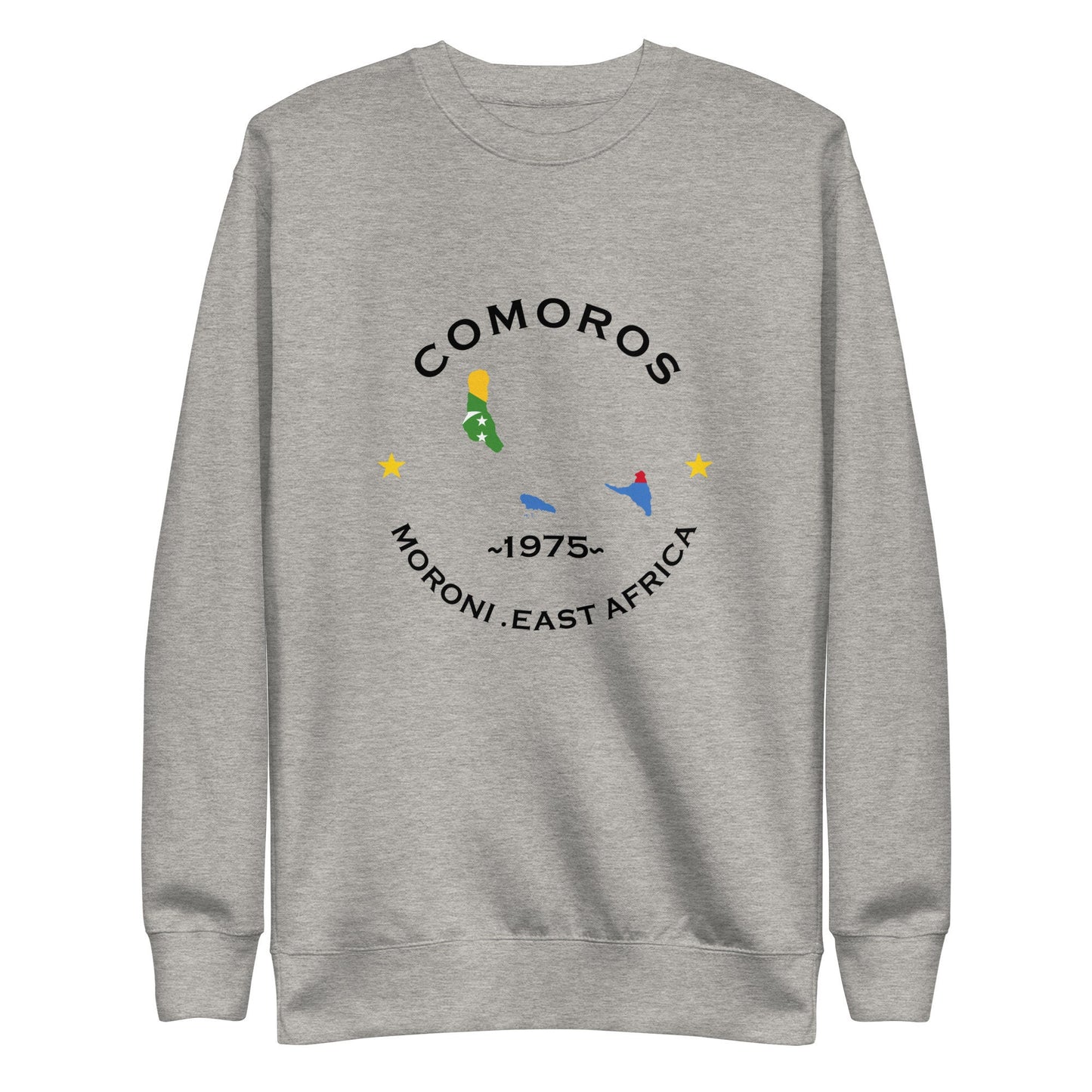 Comoros Unisex Premium Sweatshirt,African Tshirt,Africans in Diaspora,African American,African Couples,African Families,Gifts for Africans