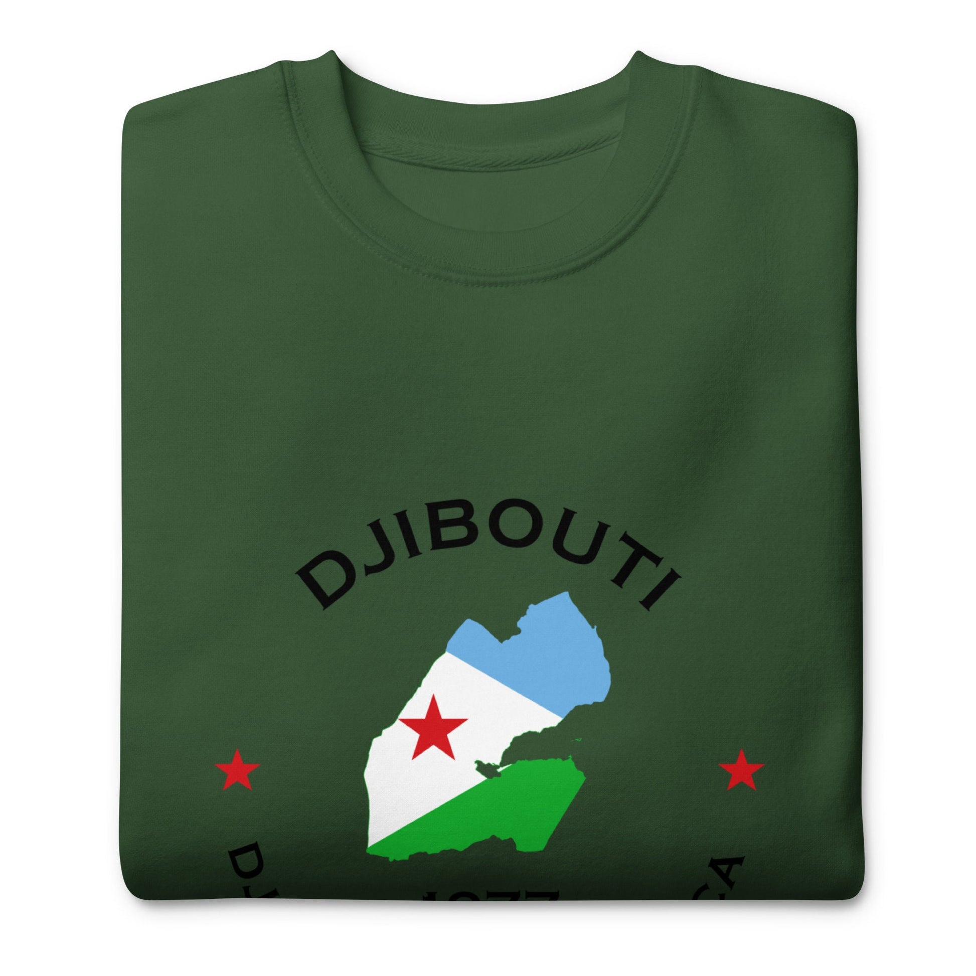 Djibouti Unisex Premium Sweatshirt,African Tshirt,Africans in Diaspora,African American,African Couples,African Families,Gifts for Africans