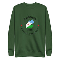 Djibouti Unisex Premium Sweatshirt,African Tshirt,Africans in Diaspora,African American,African Couples,African Families,Gifts for Africans