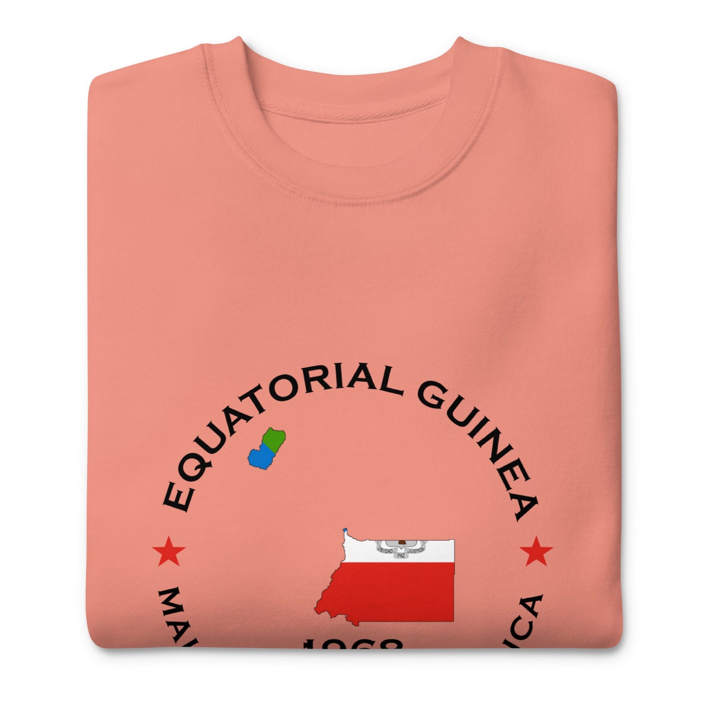 Equatorial Guinea Unisex Premium Sweatshirt,African Tshirt,Africans in Diaspora,African American,African Couples,African Families,