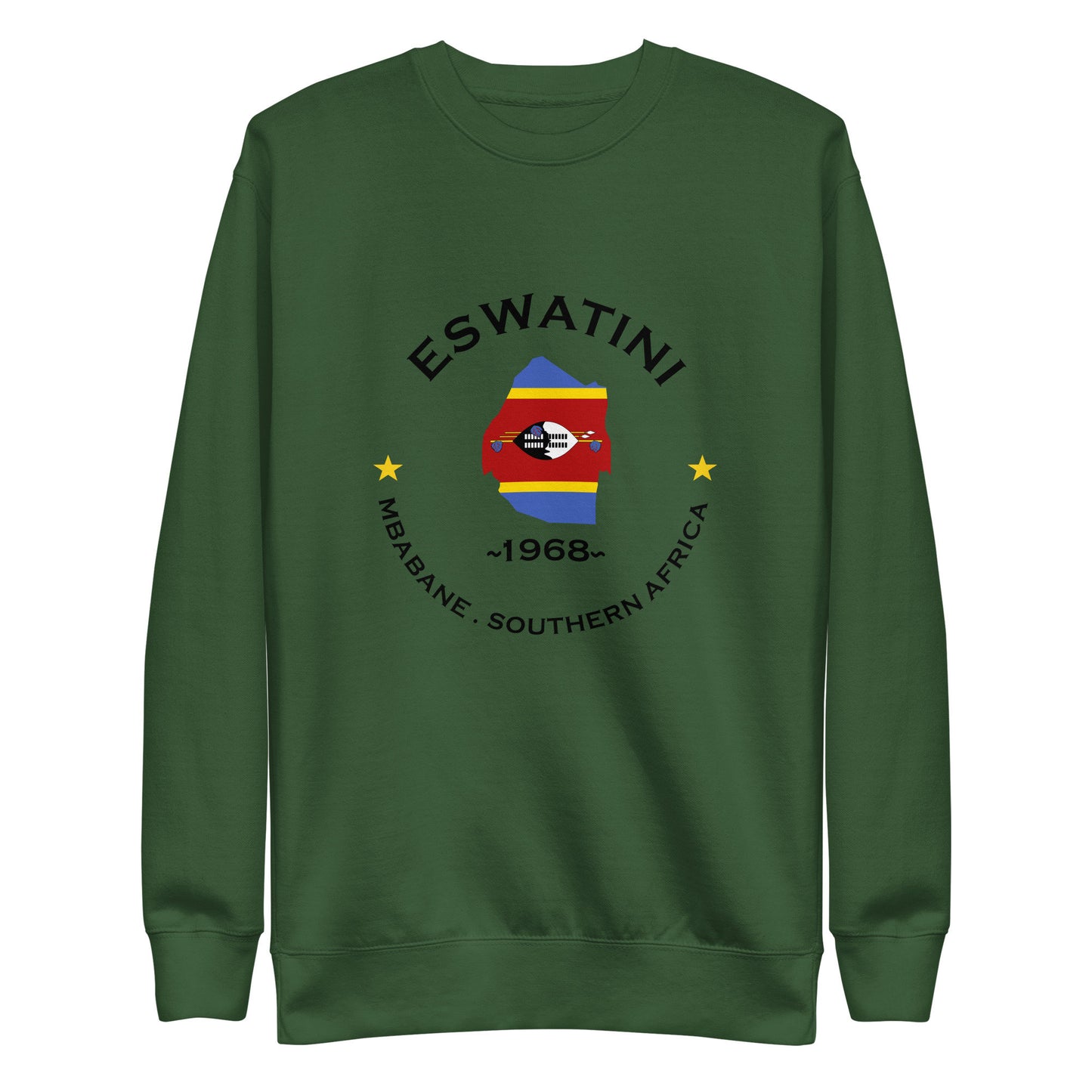 Eswatini Unisex Premium Sweatshirt,African Tshirt,Africans in Diaspora,African American,African Couples,African Families,Gifts for Africans