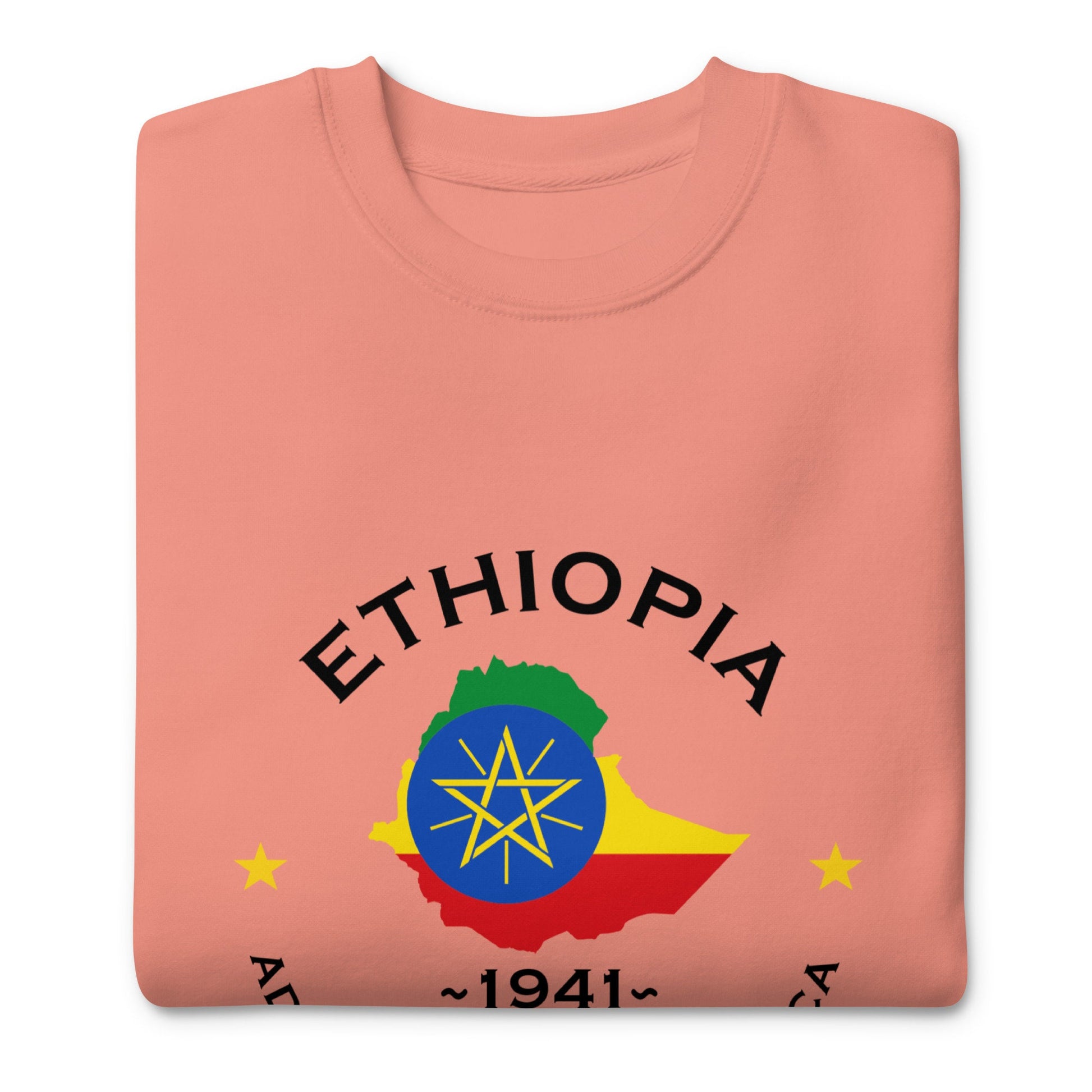 Ethiopian Unisex Premium Sweatshirt,African Tshirt,Africans in Diaspora,African American,African Couples,African Families,Gifts for Africans