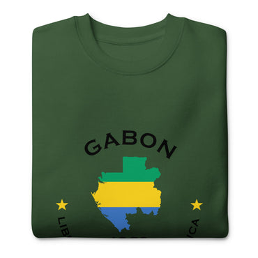 Gabonese Unisex Premium Sweatshirt,African Tshirt,Africans in Diaspora,African American,African Couples,African Families,Gifts for Africans