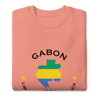 Gabonese Unisex Premium Sweatshirt,African Tshirt,Africans in Diaspora,African American,African Couples,African Families,Gifts for Africans