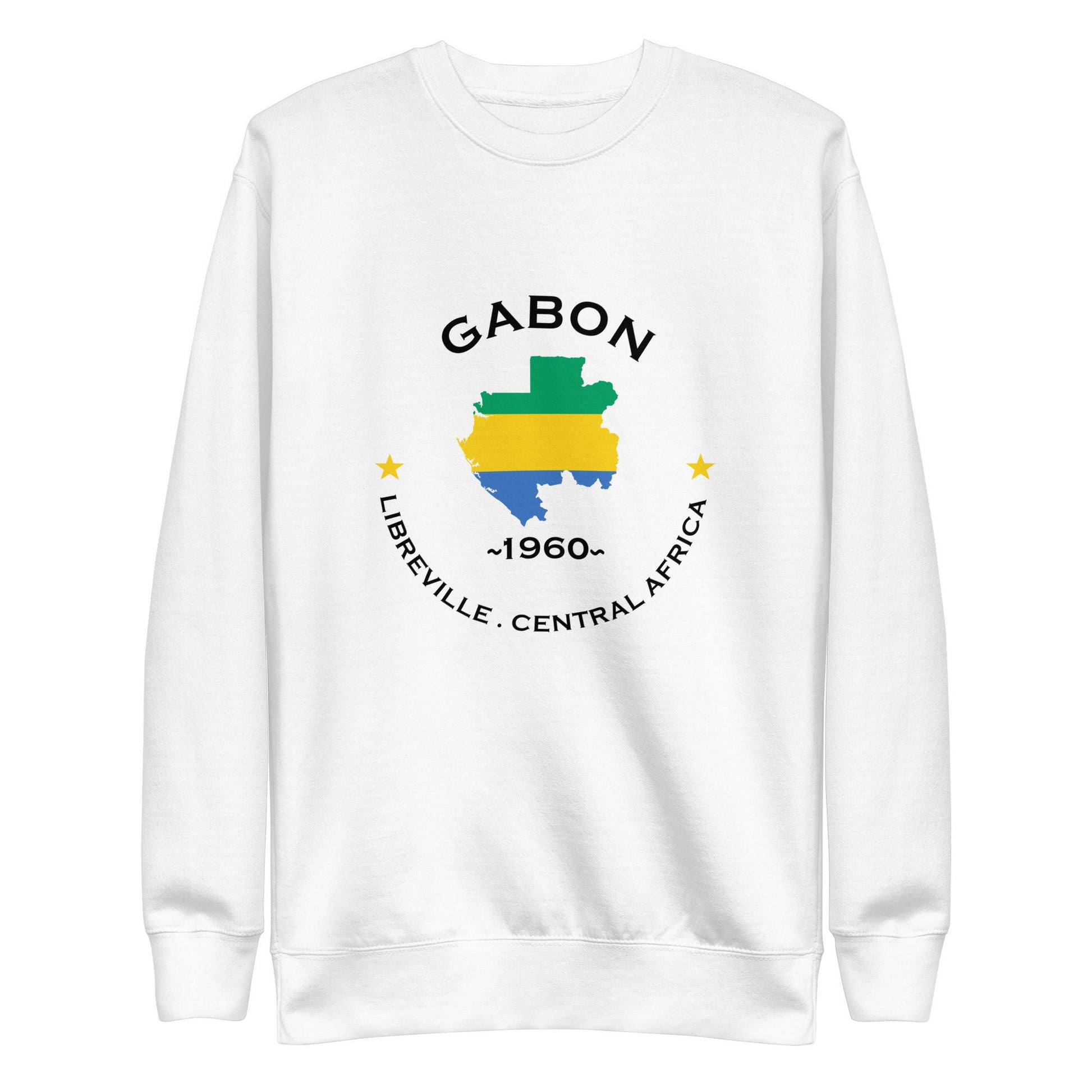 Gabonese Unisex Premium Sweatshirt,African Tshirt,Africans in Diaspora,African American,African Couples,African Families,Gifts for Africans