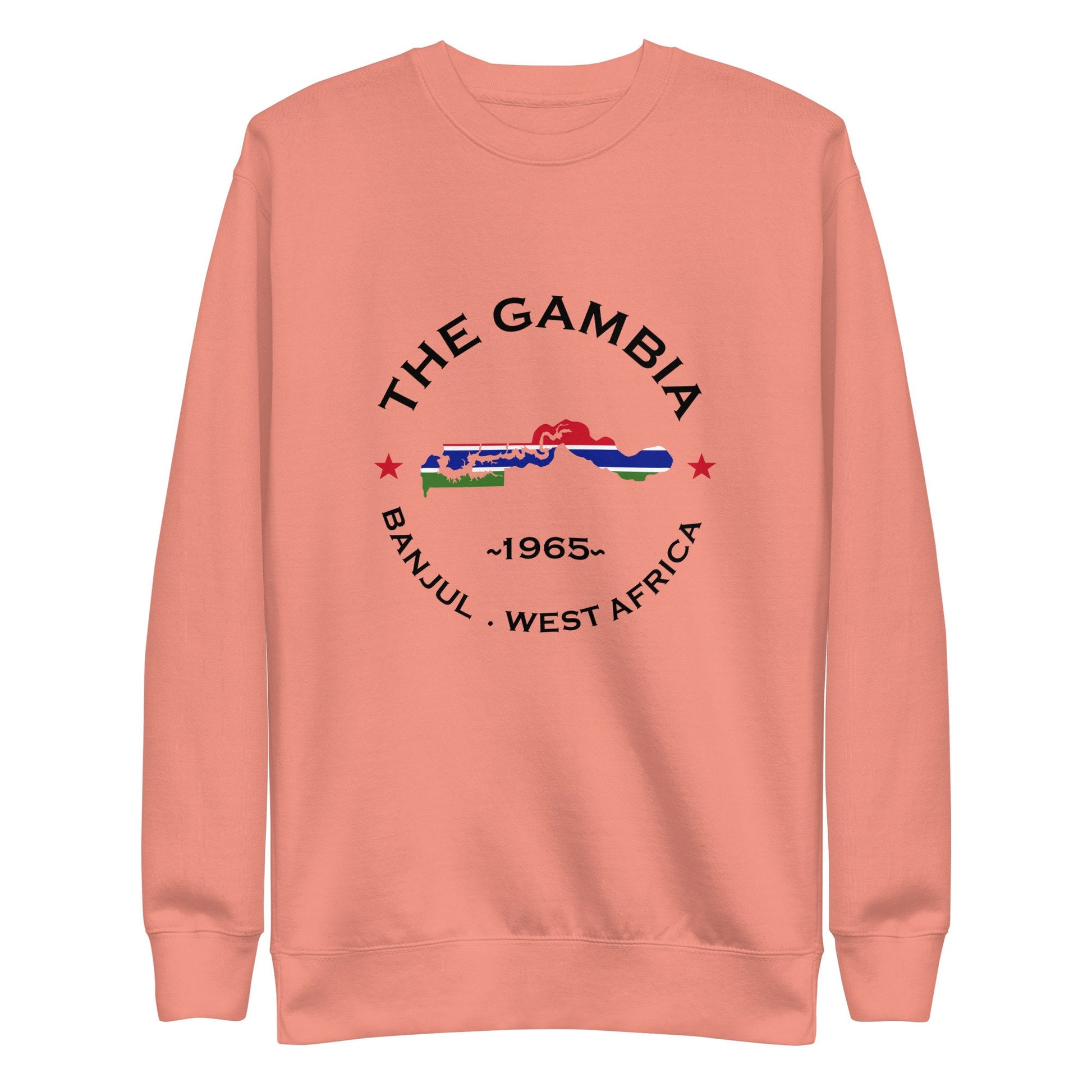 Gambian Unisex Premium Sweatshirt,African Tshirt,Africans in Diaspora,African American,African Couples,African Families,Gifts for Africans