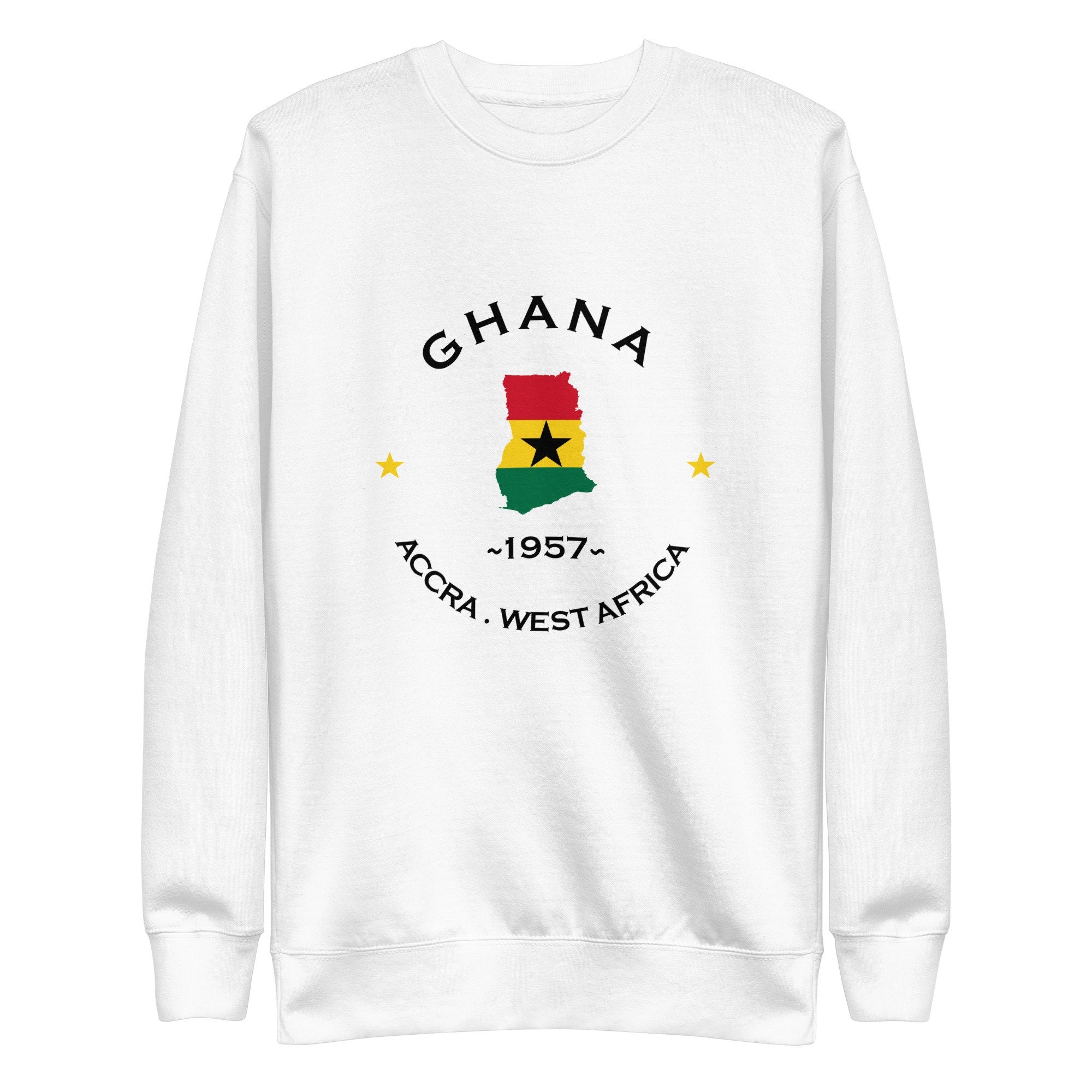 Ghanaian Unisex Premium Sweatshirt,African Tshirt,Africans in Diaspora,African American,African Couples,African Families,Gifts for Africans