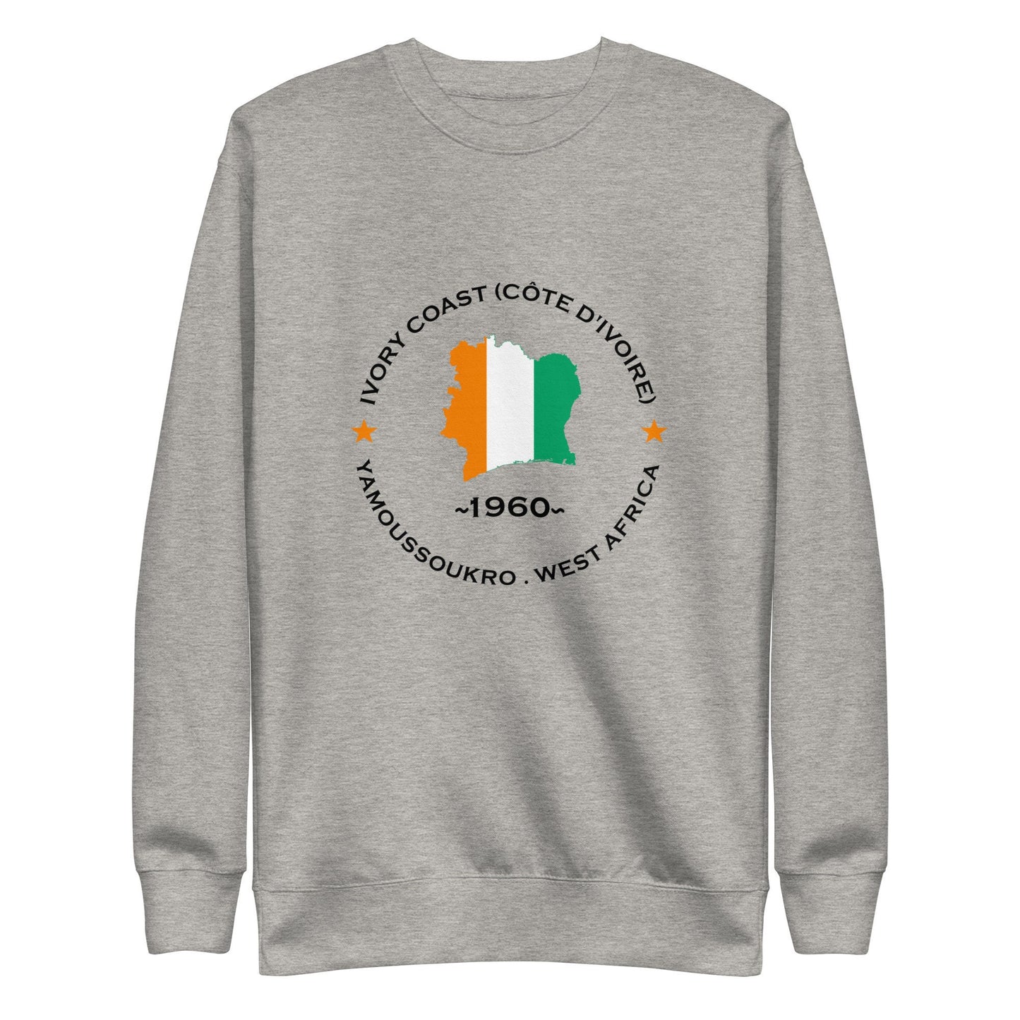 Ivorian Unisex Premium Sweatshirt,African Tshirt,Africans in Diaspora,African American,African Couples,African Families,Gifts for Africans