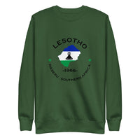 Lesotho Unisex Premium Sweatshirt,African Tshirt,Africans in Diaspora,African American,African Couples,African Families,Gifts for Africans