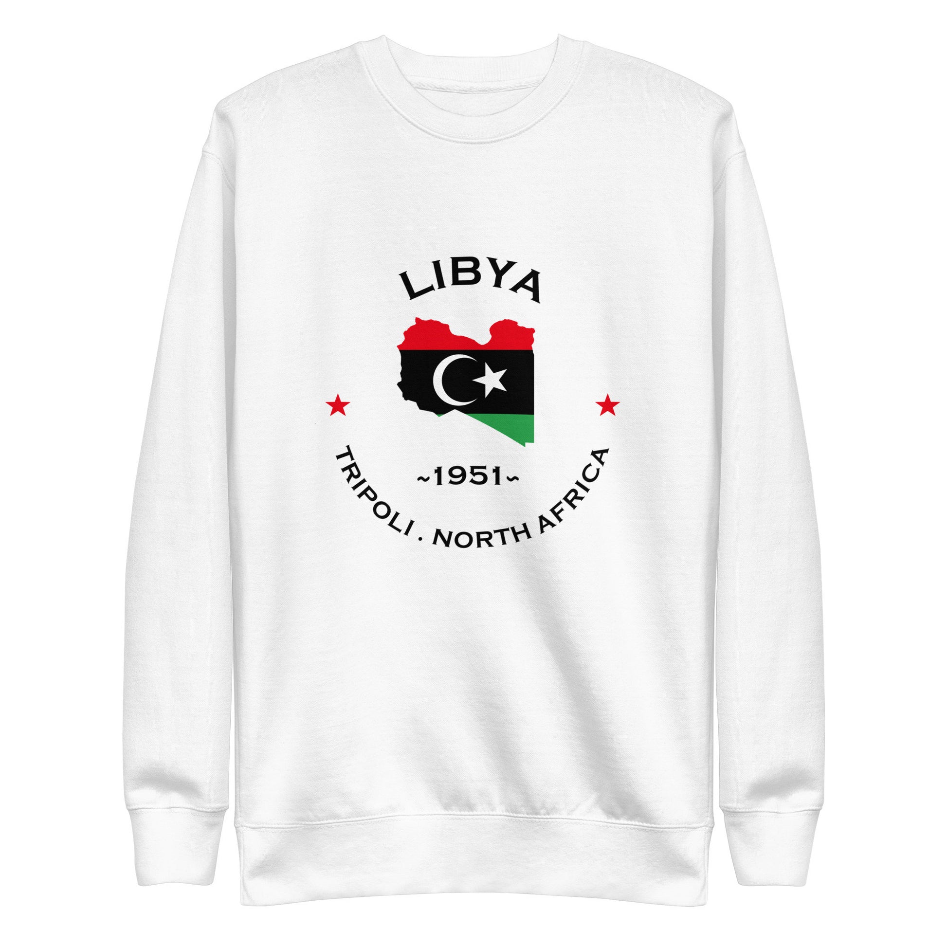 Libyan Unisex Premium Sweatshirt,African Tshirt,Africans in Diaspora,African American,African Couples,African Families,Gifts for Africans