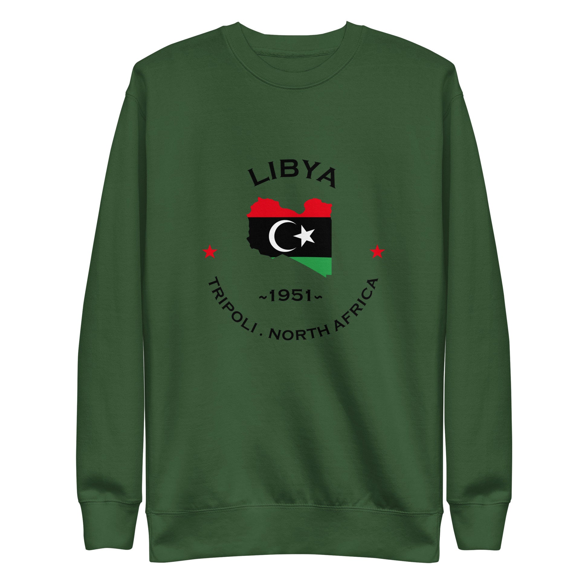 Libyan Unisex Premium Sweatshirt,African Tshirt,Africans in Diaspora,African American,African Couples,African Families,Gifts for Africans