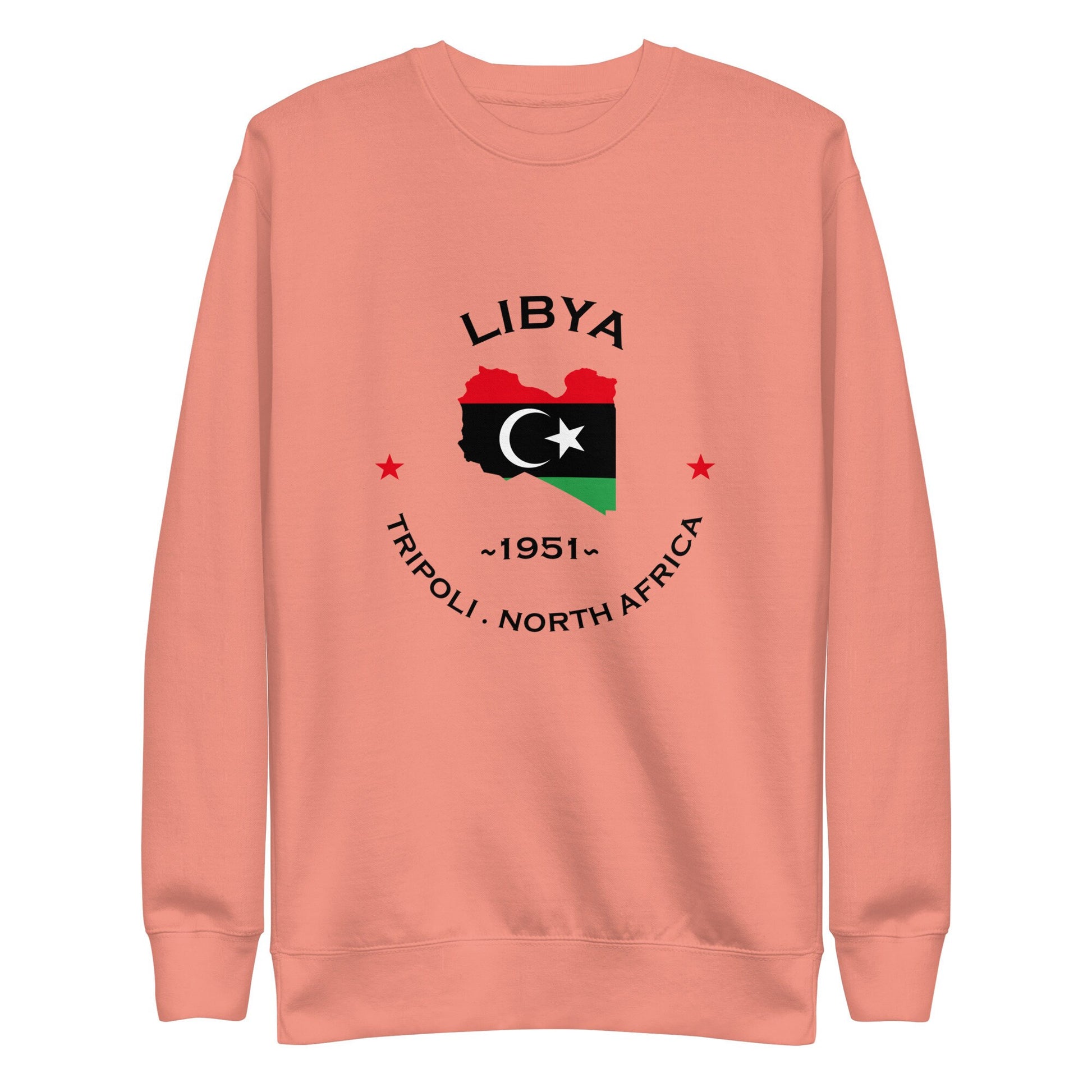 Libyan Unisex Premium Sweatshirt,African Tshirt,Africans in Diaspora,African American,African Couples,African Families,Gifts for Africans