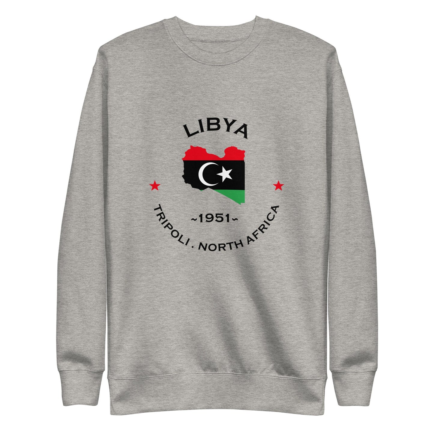 Libyan Unisex Premium Sweatshirt,African Tshirt,Africans in Diaspora,African American,African Couples,African Families,Gifts for Africans