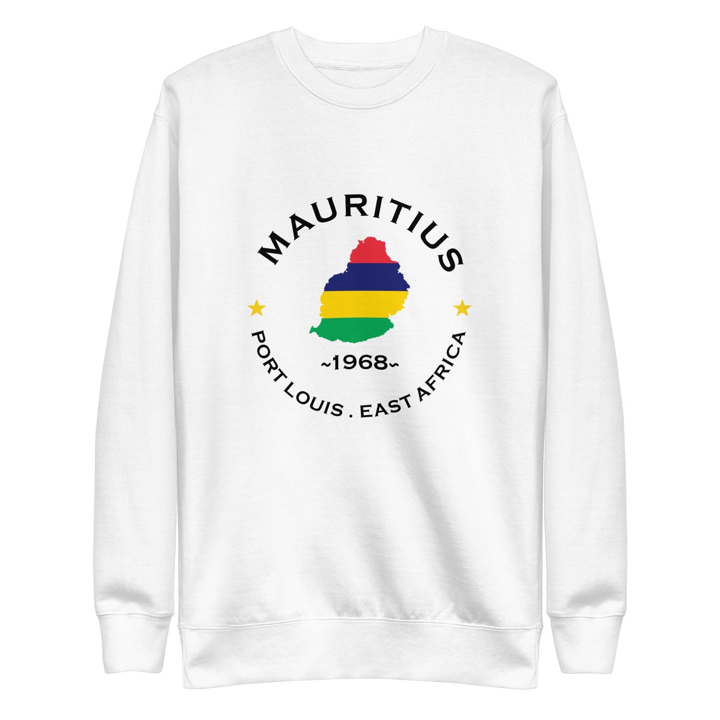 Mauritius Unisex Premium Sweatshirt,African Tshirt,Africans in Diaspora,African American,African Couples,African Families,Gifts for Africans