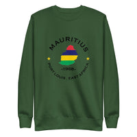 Mauritius Unisex Premium Sweatshirt,African Tshirt,Africans in Diaspora,African American,African Couples,African Families,Gifts for Africans