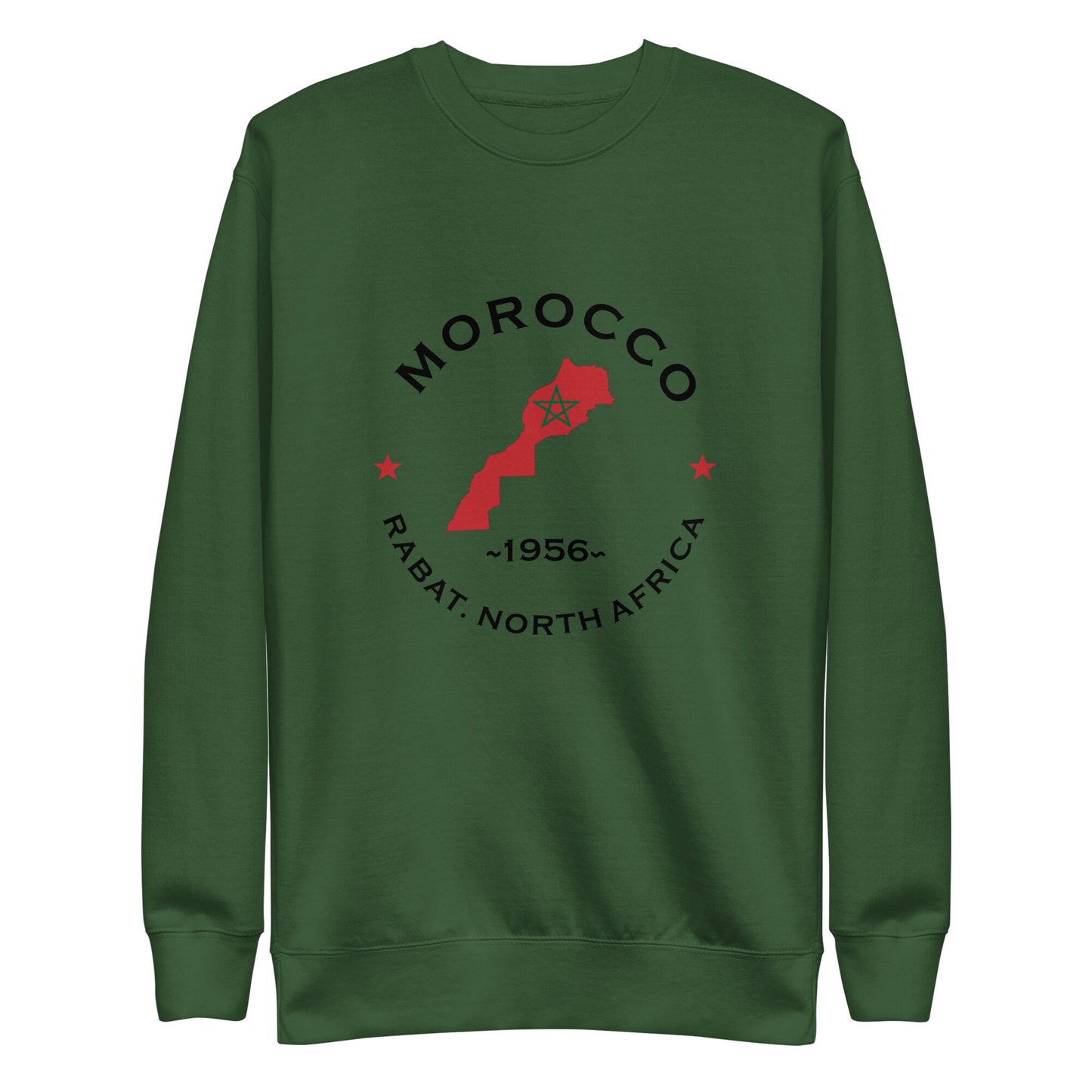 Morocco Unisex Premium Sweatshirt,African Tshirt,Africans in Diaspora,African American,African Couples,African Families,Gifts for Africans