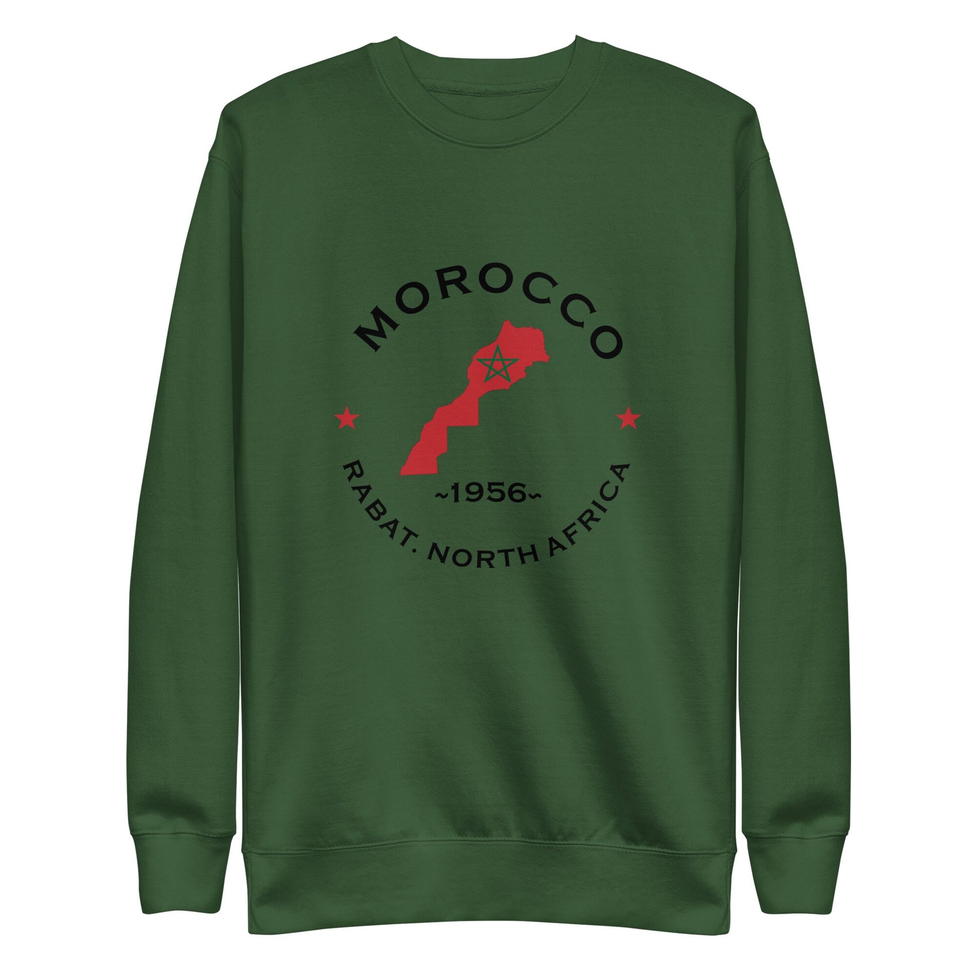 Morocco Unisex Premium Sweatshirt,African Tshirt,Africans in Diaspora,African American,African Couples,African Families,Gifts for Africans