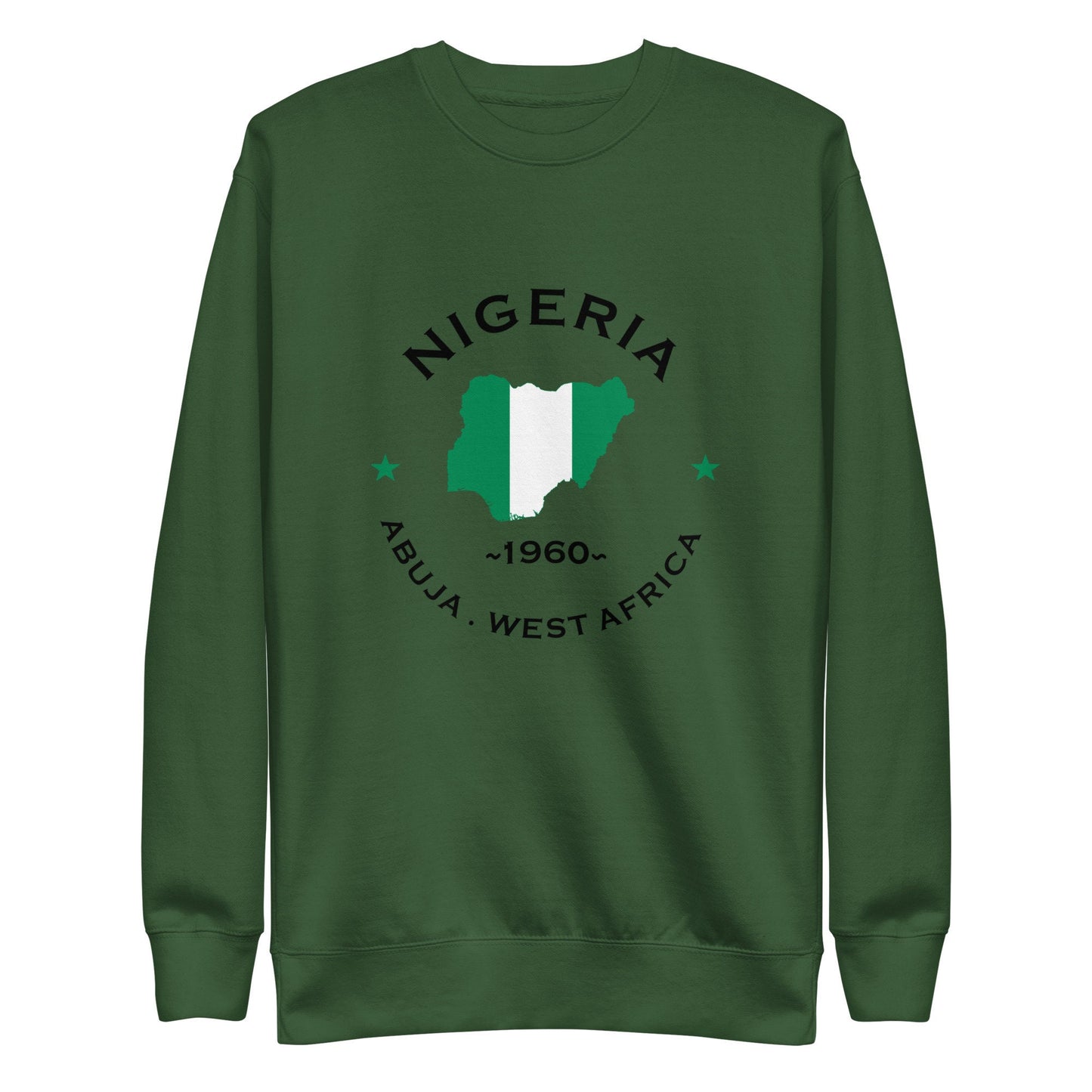 Nigerian Unisex Premium Sweatshirt,African Tshirt,Africans in Diaspora,African American,African Couples,African Families,Gifts for Africans