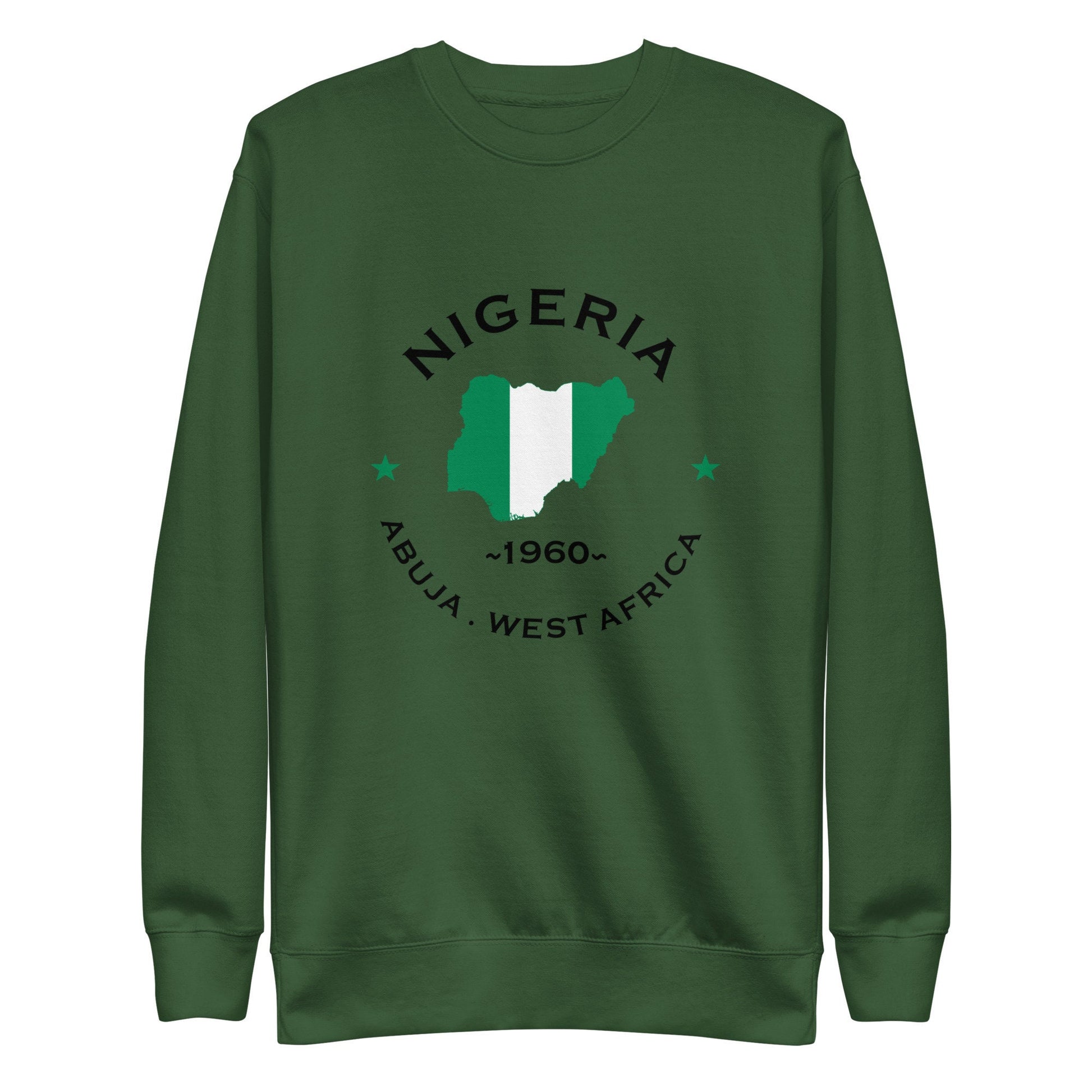 Nigerian Unisex Premium Sweatshirt,African Tshirt,Africans in Diaspora,African American,African Couples,African Families,Gifts for Africans