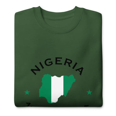 Nigerian Unisex Premium Sweatshirt,African Tshirt,Africans in Diaspora,African American,African Couples,African Families,Gifts for Africans