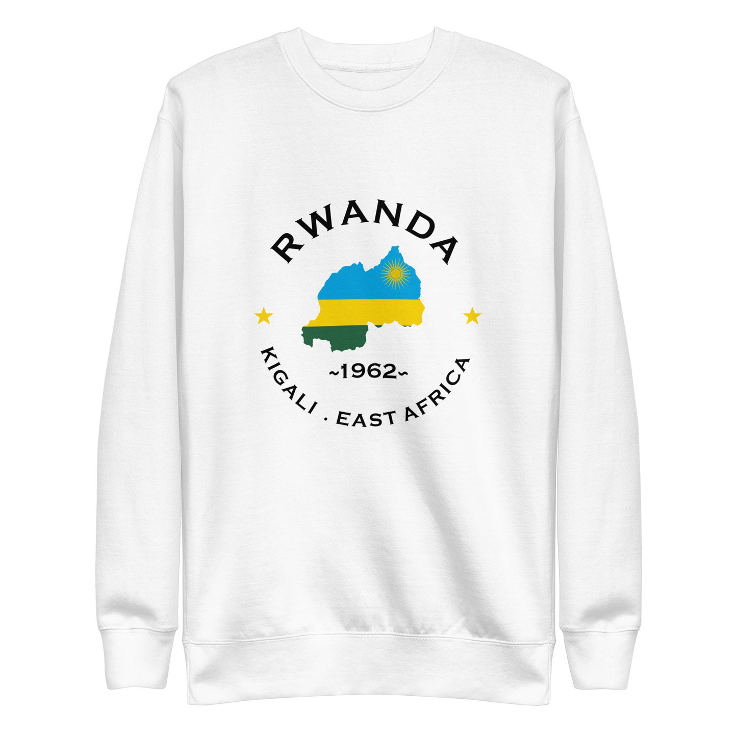 Rwandan Unisex Premium Sweatshirt,African Tshirt,Africans in Diaspora,African American,African Couples,African Families,Gifts for Africans