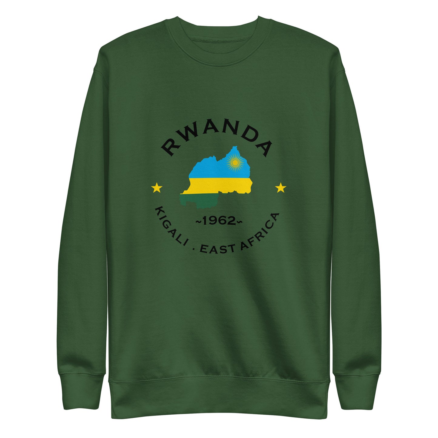 Rwandan Unisex Premium Sweatshirt,African Tshirt,Africans in Diaspora,African American,African Couples,African Families,Gifts for Africans