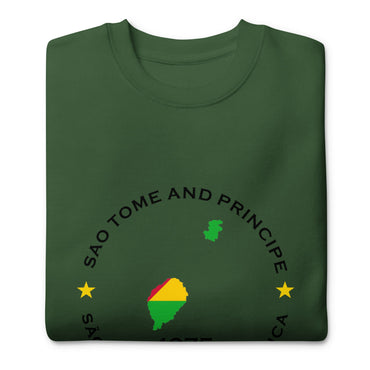 Sao Tome and Principe Unisex Premium Sweatshirt,African Tshirt,Africans in Diaspora,African American,African Couples,African Families