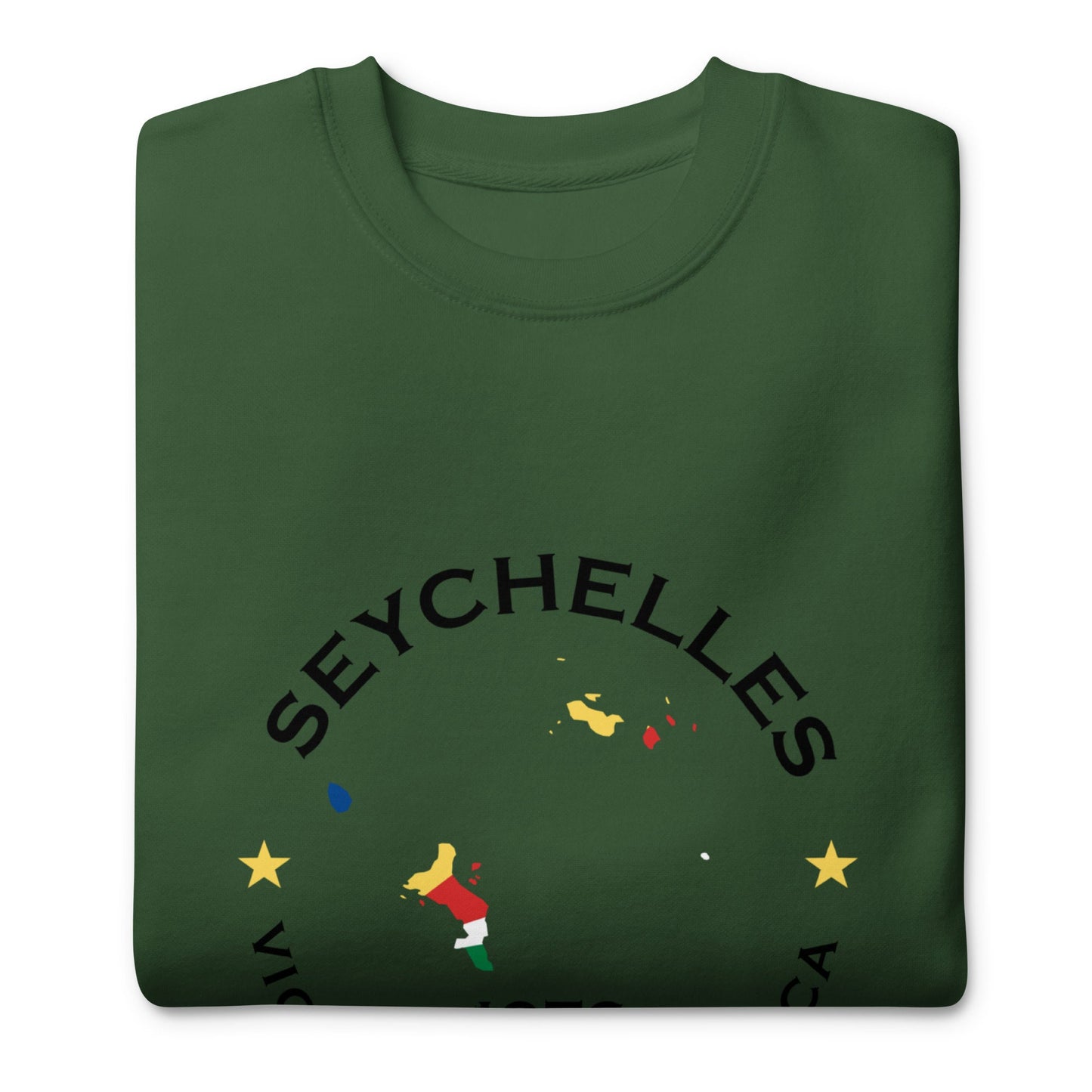 Seychelles Unisex Premium Sweatshirt,African Tshirt,Africans in Diaspora,African American,African Couples,African Families