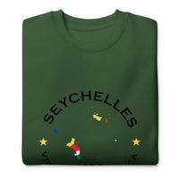 Seychelles Unisex Premium Sweatshirt,African Tshirt,Africans in Diaspora,African American,African Couples,African Families