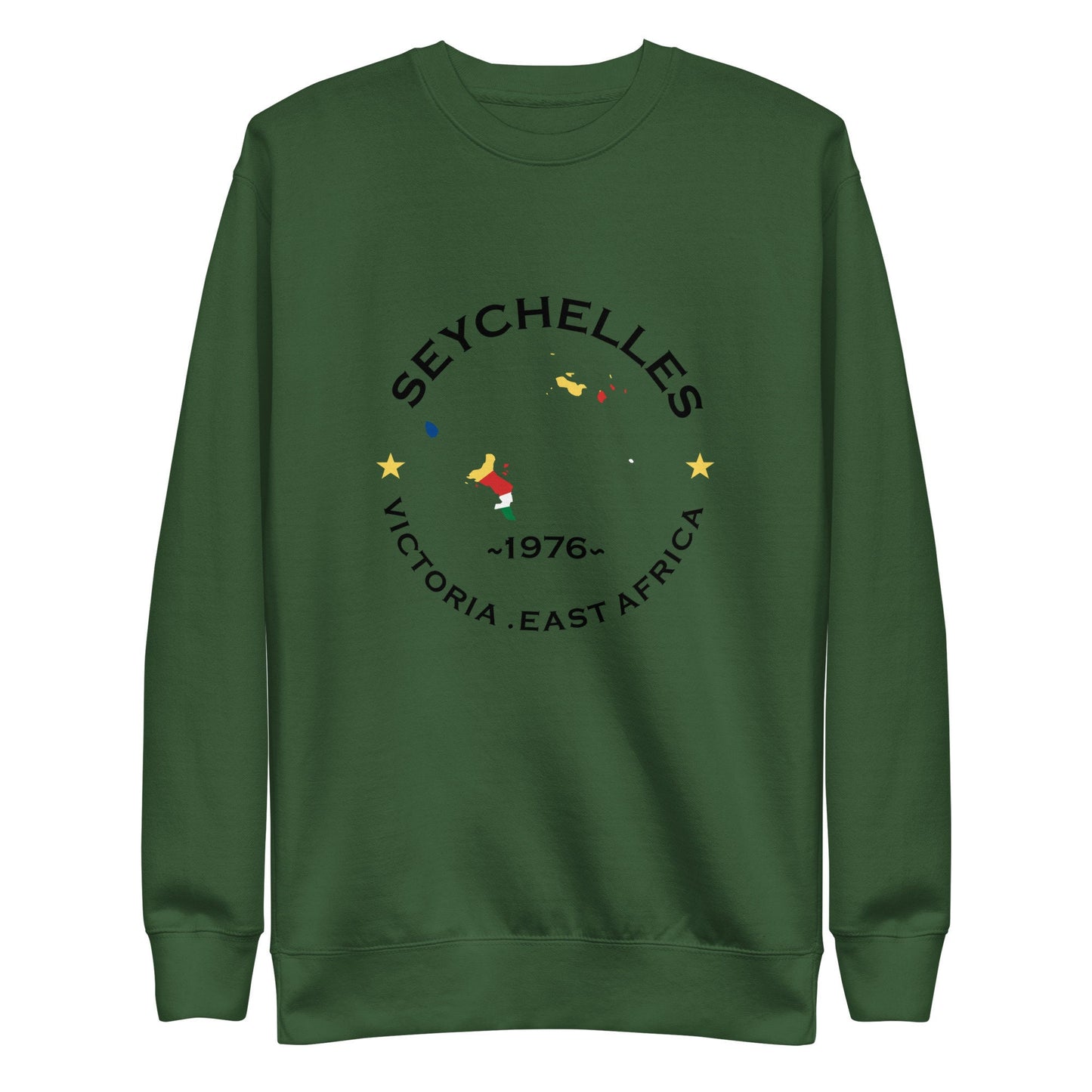 Seychelles Unisex Premium Sweatshirt,African Tshirt,Africans in Diaspora,African American,African Couples,African Families