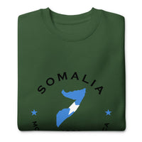 Somalia Unisex Premium Sweatshirt,African Tshirt,Africans in Diaspora,African American,African Couples,African Families,Gifts for Africans