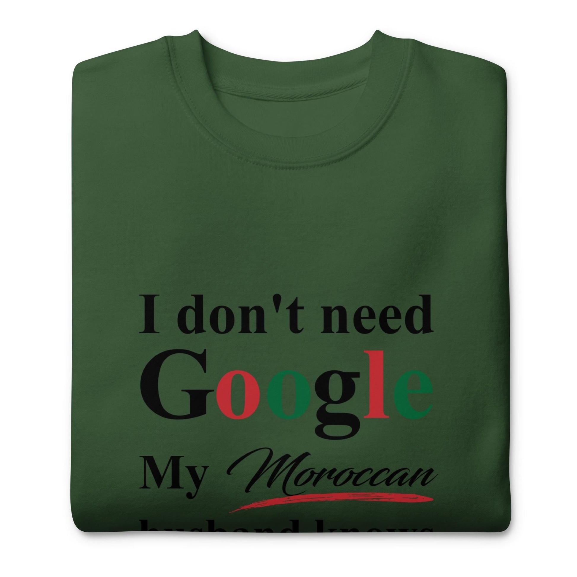 Moroccan Funny Husband Premium Sweatshirt