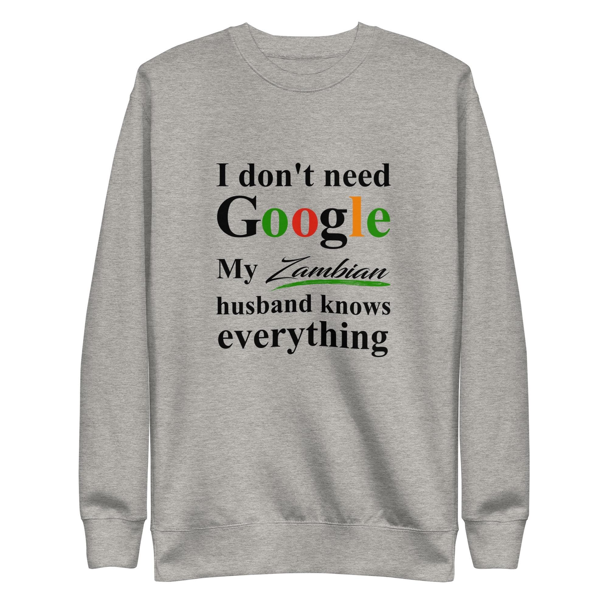 Zambian Funny Husband Premium Sweatshirt