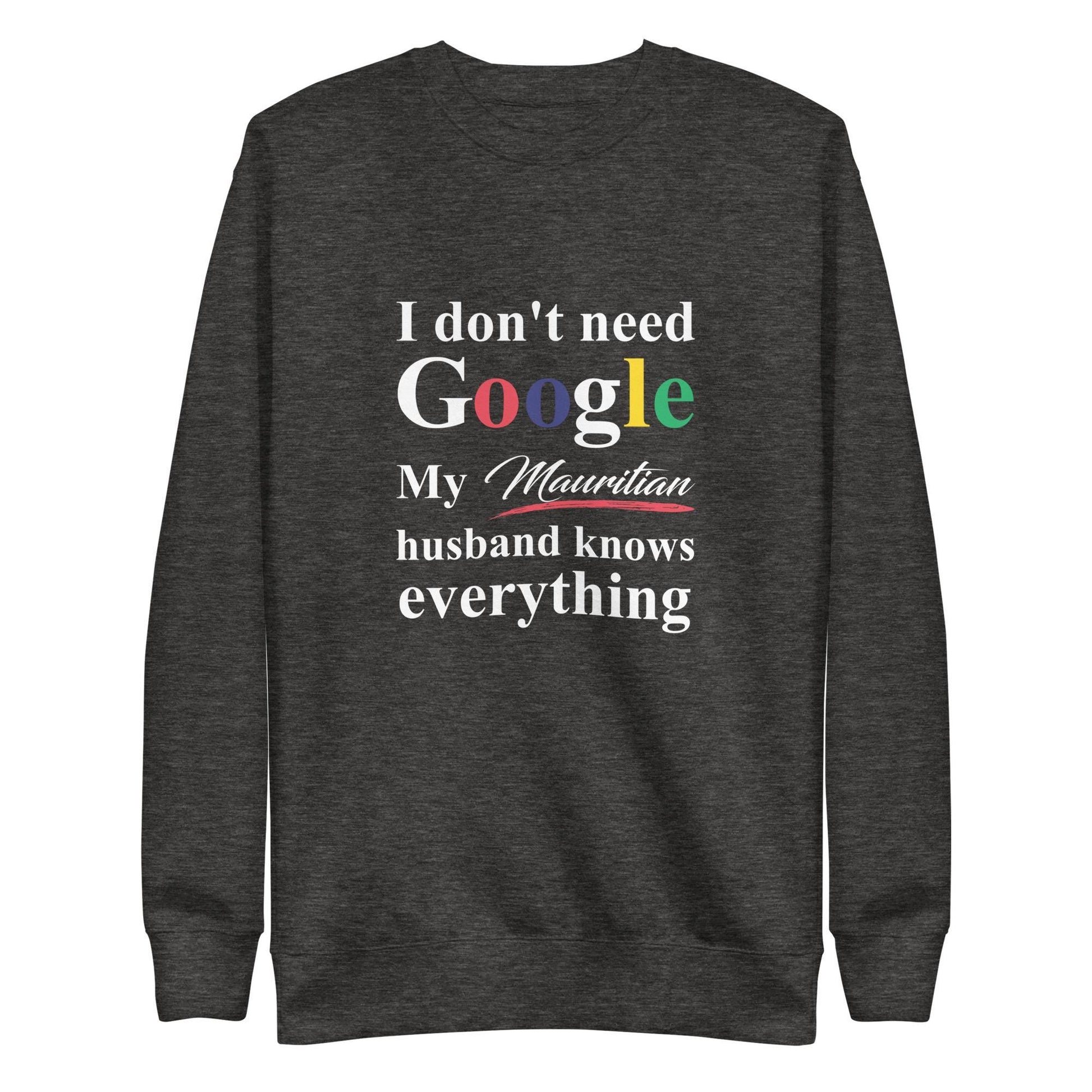 Mauritian Funny Husband Premium Sweatshirt