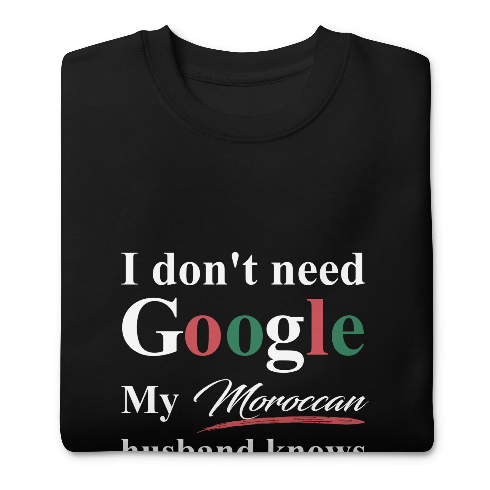 Moroccan Funny Husband Premium Sweatshirt