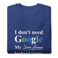 Sierra Leonean Funny Husband Premium Sweatshirt