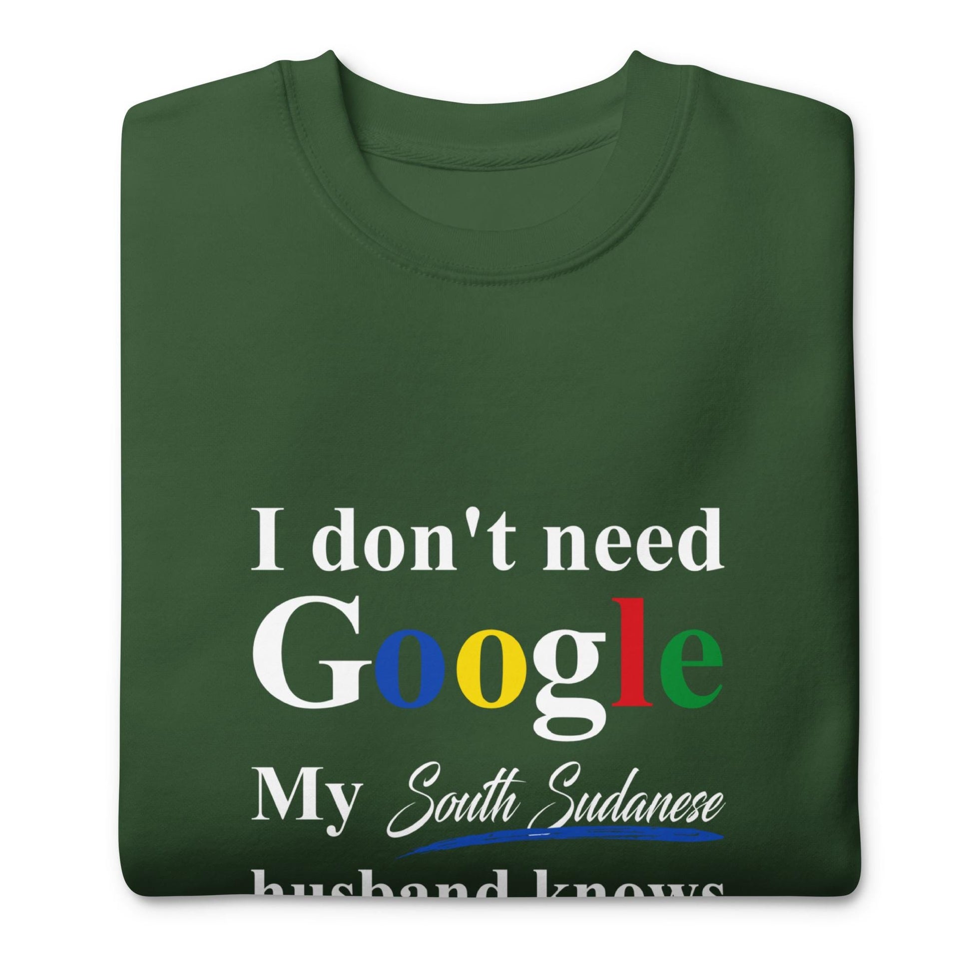 South Sudanese Funny Husband Premium Sweatshirt