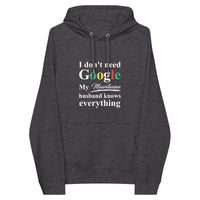 Mauritanian Funny Husband eco raglan hoodie