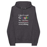 Namibian Funny Husband eco raglan hoodie