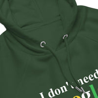 São Tomé and Príncipe Funny Husband eco raglan hoodie