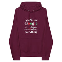 Libyan Funny Husband eco raglan hoodie