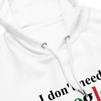 Moroccan Funny Husband eco raglan hoodie