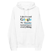 Rwandan Funny Husband eco raglan hoodie