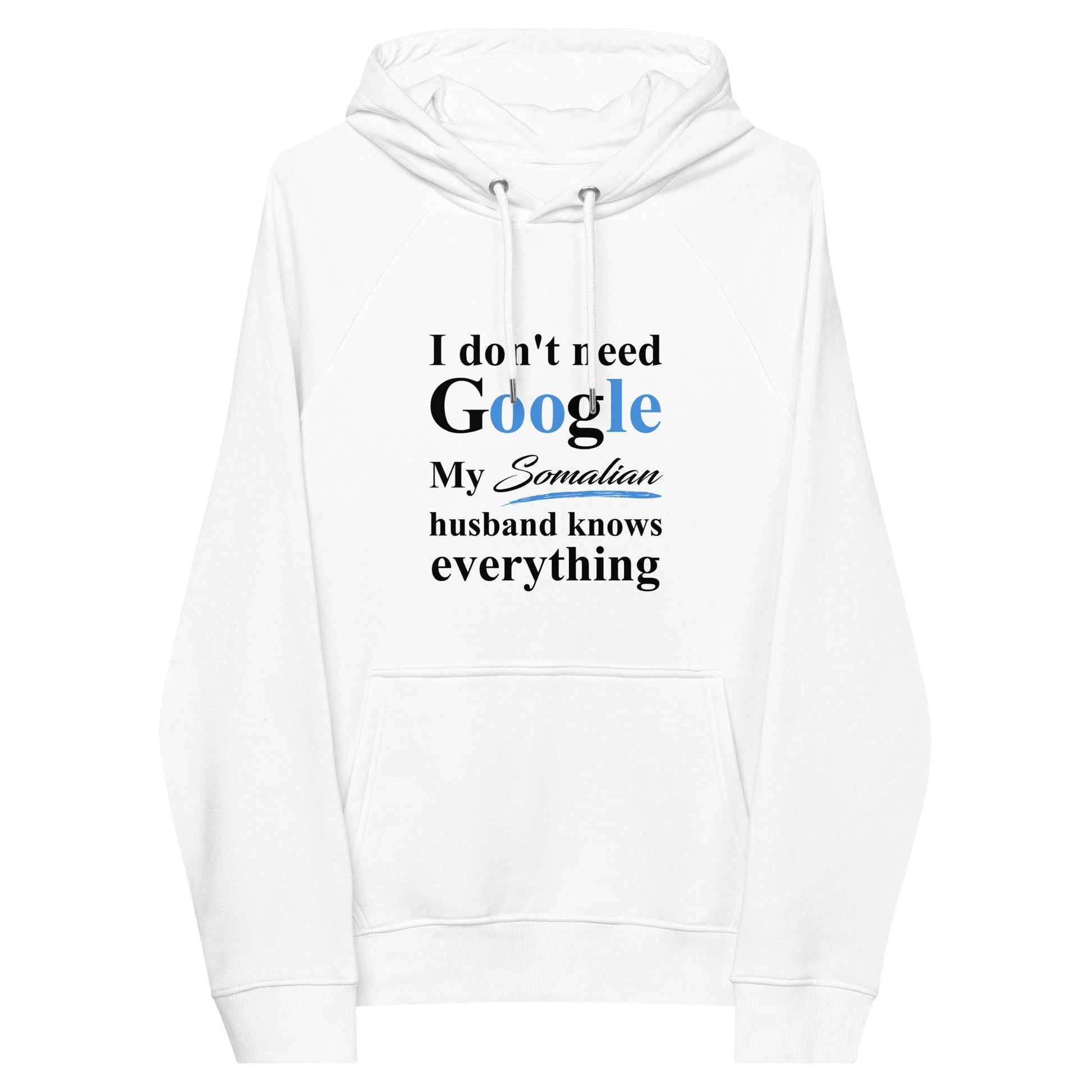 Somalia Funny Husband eco raglan hoodie