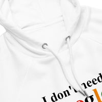 Zambian Funny Husband eco raglan hoodie