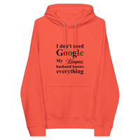 Kenyan Funny Husband eco raglan hoodie