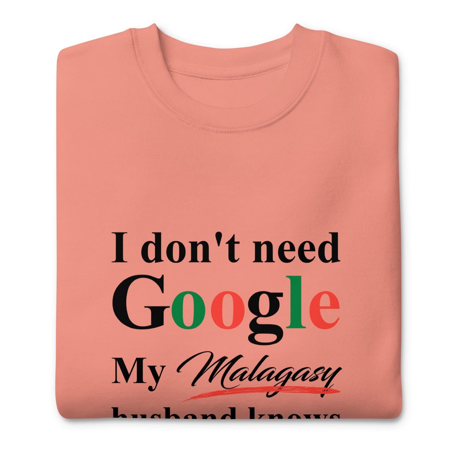 Madagascar Funny Husband Premium Sweatshirt