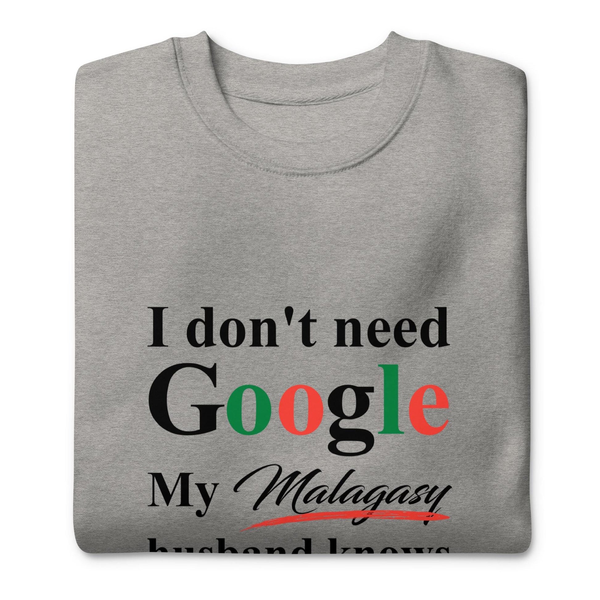 Madagascar Funny Husband Premium Sweatshirt