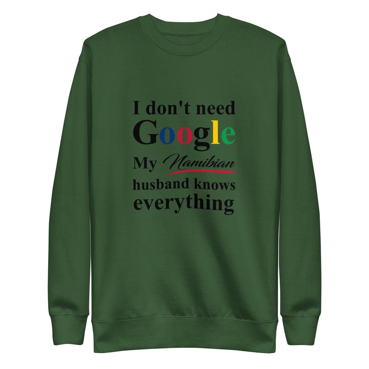 Namibian Funny Husband Premium Sweatshirt